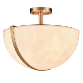 Plafon DRAYTON C03395BR oprawa mosiężna COSMOLight