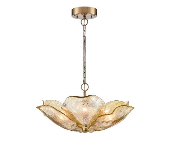 Lampa wisząca WELLINGTON P06333BR oprawa mosiężna COSMOLight