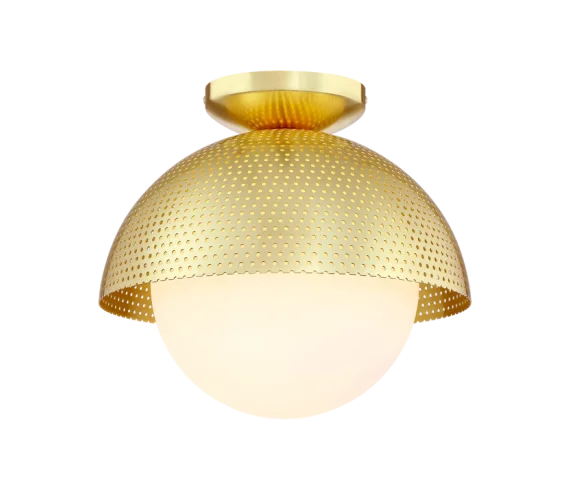 Plafon MODENA C01807BR oprawa w kolorze złotym COSMOLight