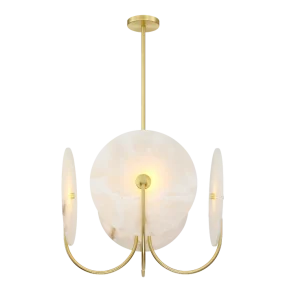 Lampa wisząca MODENA P04814BR oprawa mosiężna COSMOLight