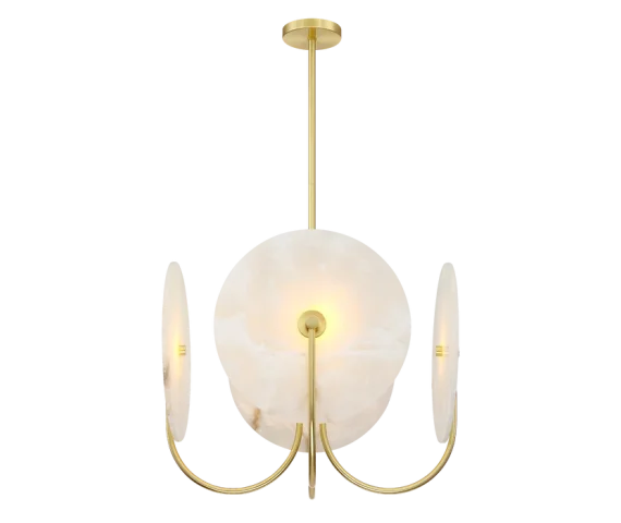 Lampa wisząca MODENA P04814BR oprawa mosiężna COSMOLight
