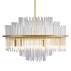 Żyrandol LUXORIA ST-8530 gold oprawa w kolorze złotym Step Into Design