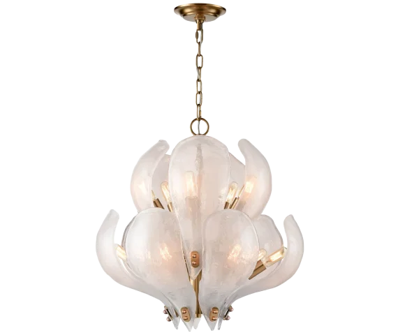Żyrandol CANNES P12746BR oprawa mosiężna COSMOLight