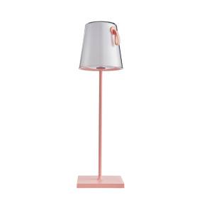 Zewnętrzna lampa stołowa Ostap TB-2749-PK oprawa w kolorze różowym ITALUX
