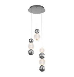 Lampa wisząca Oter PND-83728-21W-3K-CH oprawa w kolorze chromu ITALUX
