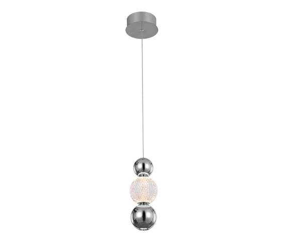 Lampa wisząca Oter PND-83728-7W-3K-CH oprawa w kolorze chromu ITALUX