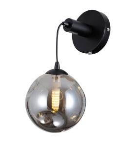 Kinkiet Perlos WL-54456-1A-BK-SMG oprawa w kolorze czarnym ITALUX