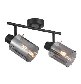 Lampa sufitowa Sardo SPL-5581-2-BK-SG oprawa w kolorze czarnym ITALUX
