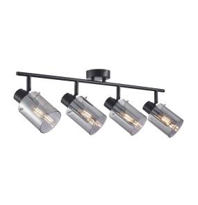 Listwa sufitowa Sardo SPL-5581-4-BK-SG oprawa w kolorze czarnym ITALUX