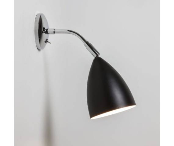 WYPRZEDAŻ Kinkiet JOEL 1223014 oprawa w kolorze chromu i czerni  Astro Lighting