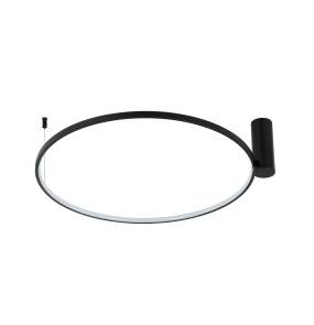Plafon RING LP-909/1C S BK CCT oprawa w kolorze czarnym LIGHT PRESTIGE