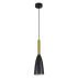 Lampa wisząca Solin LP-181/1P BK/GD oprawa w kolorze czerni i złota LIGHT PRESTIGE
