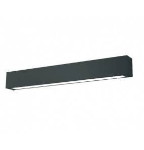 Kinkiet IBROS GS-LWA-12W BK oprawa w kolorze czarnym LIGHT PRESTIGE