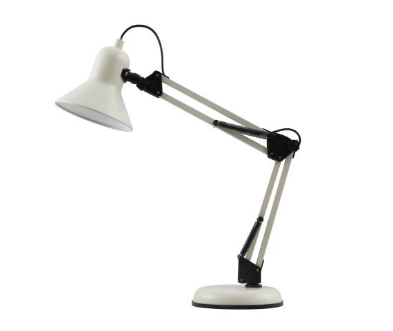Lampa biurkowa Tiago TB-29743-BG oprawa w kolorze biało-czarnym ITALUX
