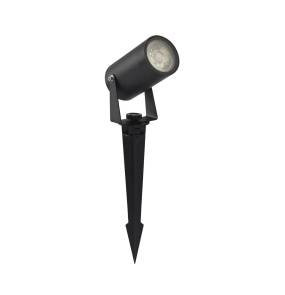 Zewnętrzny reflektor dogruntowy Urbino OSPL-7125-GU10 oprawa w kolorze czarnym ITALUX