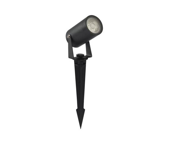 Zewnętrzny reflektor dogruntowy Urbino OSPL-7125-GU10 oprawa w kolorze czarnym ITALUX