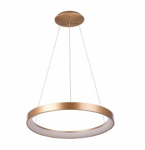 Lampa wisząca Vico PND-53675-078RPC-GD-3KS4K-TRDIMM oprawa w kolorze złotym ITALUX