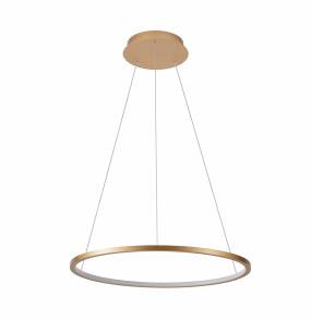 Lampa wisząca Vinola PND-56135B-060RPC-GD-3KS4K-TRDIMM oprawa w kolorze złotym ITALUX