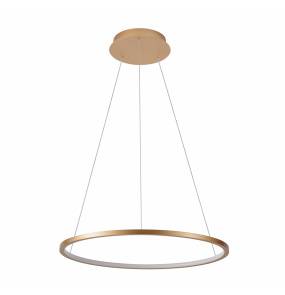 Lampa wisząca Vinola PND-56135B-080RPC-GD-3KS4K-TRDIMM oprawa w kolorze złotym ITALUX