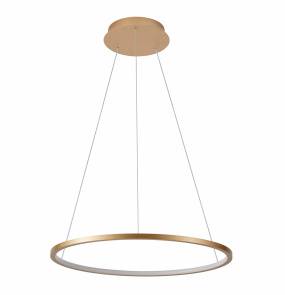 Lampa wisząca Vinola PND-56135B-100RPC-GD-3KS4K-TRDIMM oprawa w kolorze złotym ITALUX