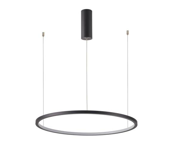 Lampa wisząca Vinola PND-56135B-100RPP-BK-3KS4K-TRDIMM oprawa w kolorze czarnym ITALUX