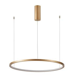 Lampa wisząca Vinola PND-56135B-100RPP-GD-3KS4K-TRDIMM oprawa w kolorze złotym ITALUX