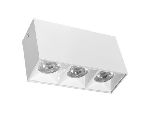 WYPRZEDAŻ Lampa liniowa natynkowa 9W 3000K JDL-6T oprawa w kolorze białym DL