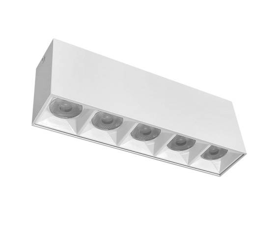 Lampa liniowa natynkowa 15W 4000K JDL-3T oprawa w kolorze białym DL