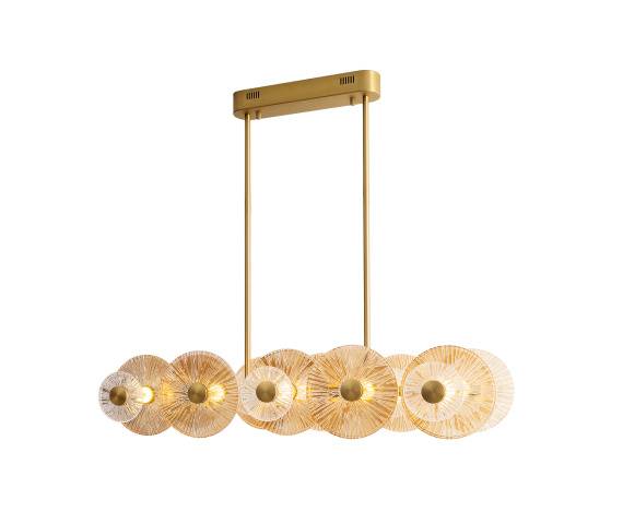 Lampa wisząca ALLURE P0643 oprawa w kolorze złotym MAXLIGHT