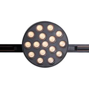Micro11 Raster N0012Z reflektor Zigbee 12W 2700-5000K do szynoprzewodu magnetycznego czarny MAXLIGHT