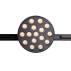 Micro11 Raster N0012Z reflektor Zigbee 12W 2700-5000K do szynoprzewodu magnetycznego czarny MAXLIGHT