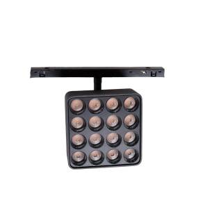 Micro11 Raster N0013N reflektor Zigbee 12W 3000K do szynoprzewodu magnetycznego czarny MAXLIGHT