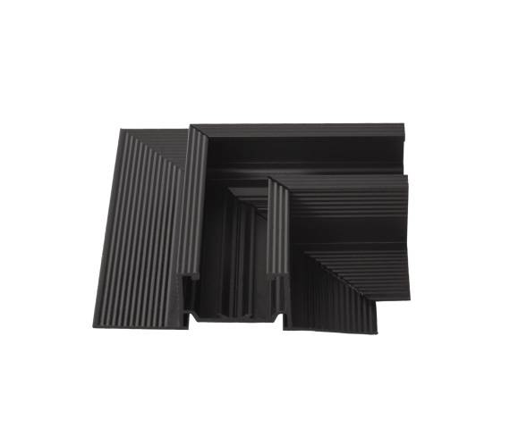 Micro11 NT0003 łącznik 90° czarny do szyn podtynkowych KG MAXLIGHT