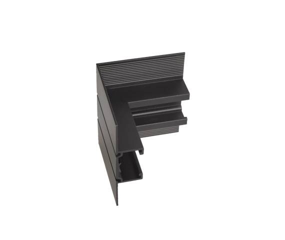  Micro11 NT0004 łącznik 90° ściana/sufit czarny do szyn podtynkowych KG MAXLIGHT