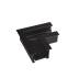 Micro11 NT0013 łącznik 90° czarny do szyn podtynkowych sprężynowych MAXLIGHT