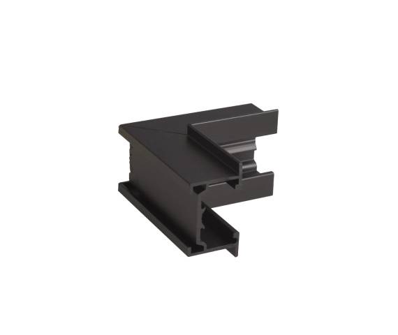 Micro11 NT0014 łącznik 90° ściana/sufit czarny do szyn podtynkowych sprężynowych MAXLIGHT