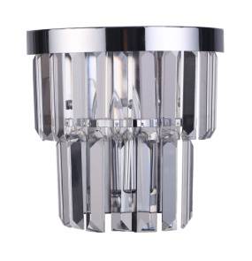 Kinkiet VETRO LP-2910/1W S CH oprawa w kolorze srebrnym Light Prestige