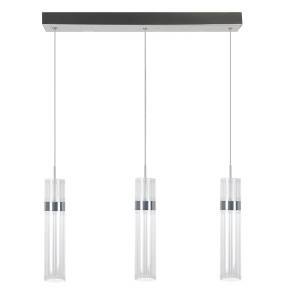 Lampa wisząca AMBIENTE 3 LP-1510/3L CH LED CCT oprawa w kolorze srebrnym Light Presitge