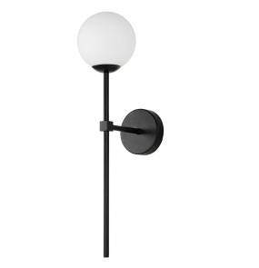 Kinkiet PIRULETA LP-008/1W BK oprawa w kolorze czarnym Light Prestige
