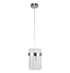 Lampa wisząca VETRO LP-2910/1P CH oprawa chromowana Light Prestige