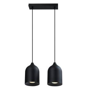 Lampa wisząca NILO LP-0110/2L BK oprawa w kolorze czarnym Light Prestige