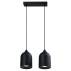 Lampa wisząca NILO LP-0110/2L BK oprawa w kolorze czarnym Light Prestige