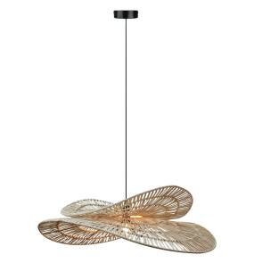Lampa wisząca RAYA LP-2704/1P NT oprawa rattanowa Light Prestige