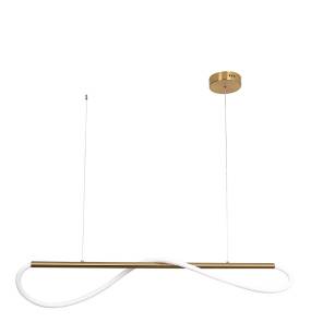 Lampa wisząca MELECA S oprawa w kolorze złotym Light Prestige