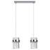 Lampa wisząca VETRO LP-2910/2L CH oprawa chromowana Light Prestige