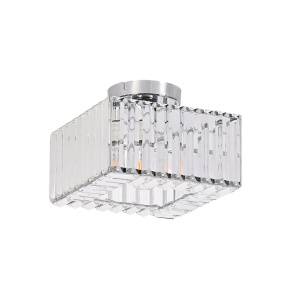 Plafon VETRO LP-2910/1C CH square oprawa chromowana Light Prestige