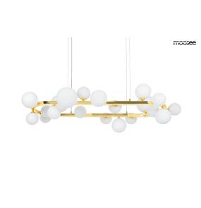 MOOSEE lampa wisząca ALURE OVAL 120       złota/mleczna