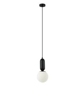 Lampa wisząca Aldeva PND-02340-1S-BK oprawa w kolorze czarnym ITALUX