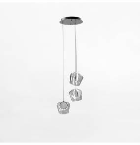 Lampa wisząca COLORE MD3350A-3BL/C oprawa w kolorze czarnym ZUMA LINE