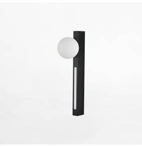 Kinkiet LUND W231102-1 oprawa w kolorze czarnym ZUMA LINE